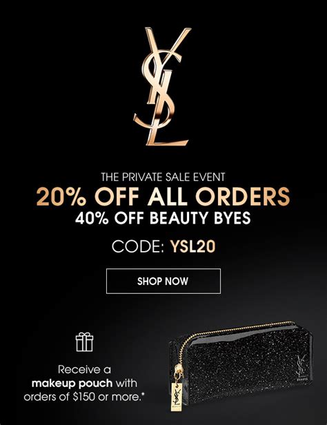 ysl sample sale 2019|YSL cosmetics sale.